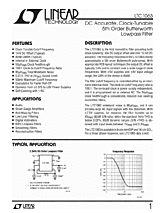 DataSheet LTC1063 pdf